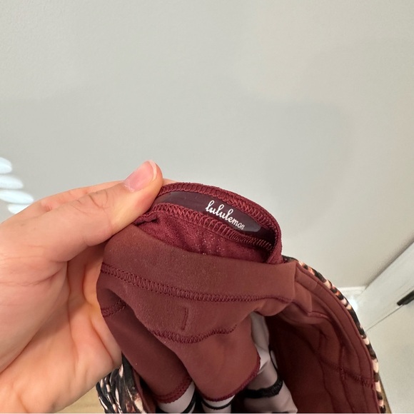 Lululemon Invigorate High-Rise Tight 25” Motion Flux Multi Polkadot 6 Pickleball - Picture 14 of 15